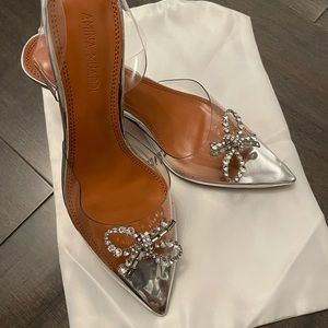 Anina Muaddi imitation heels. Size 39 EU and 8.5 US